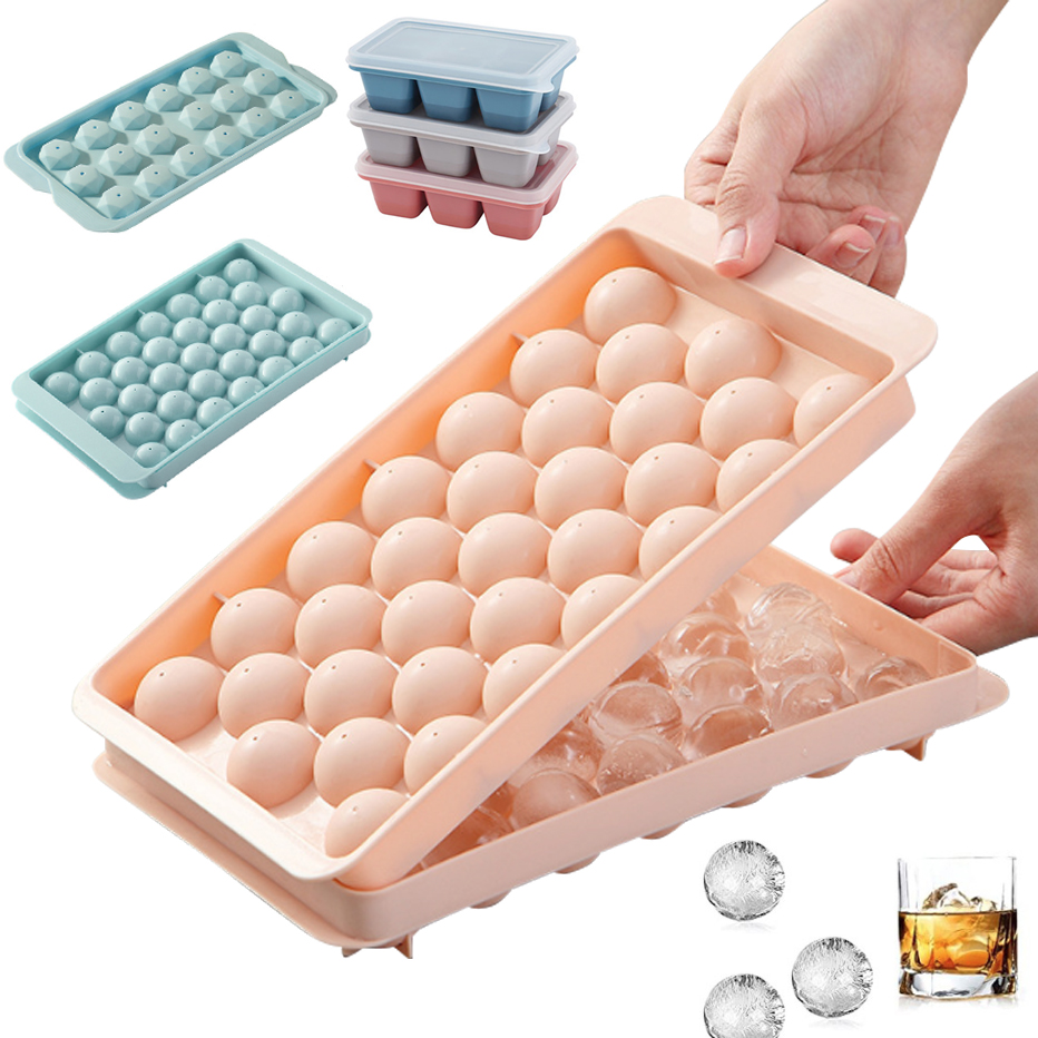Coaster Mold Round - 3D Round Ice Cube Tray with