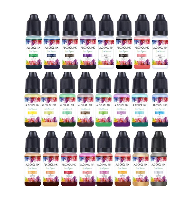 10ml/Bottle 22Colors Alcohol I - Resin Dye Alcohol review and price