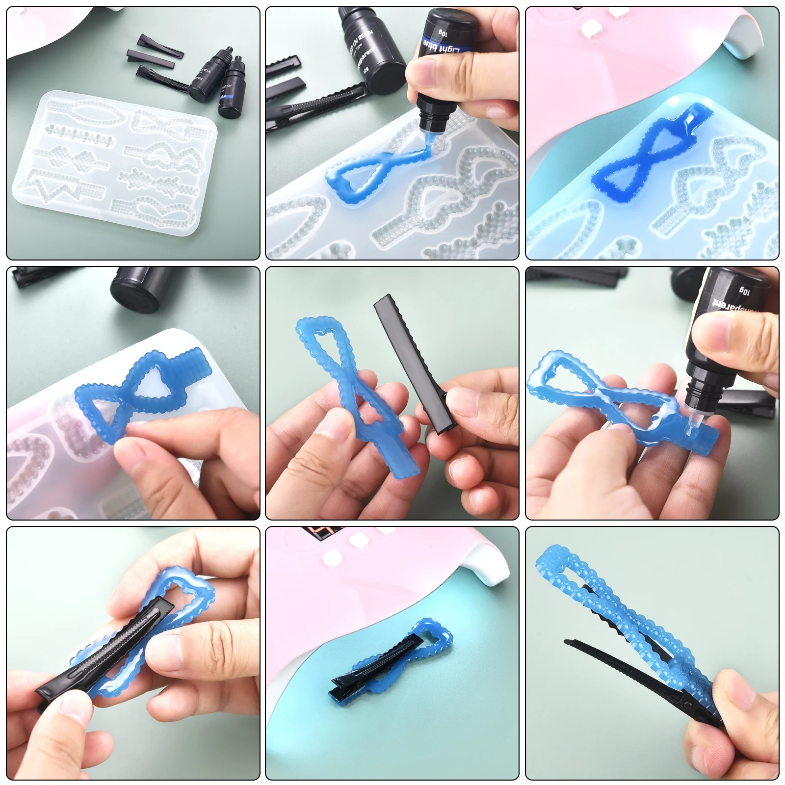 17 Colors UV Resin Glue 10ml E - Epoxy Uv Resin Kit review and price
