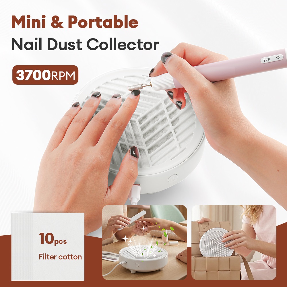 3700RPM Mini Nail Dust Extract - Vacuum Chamber Small review and price