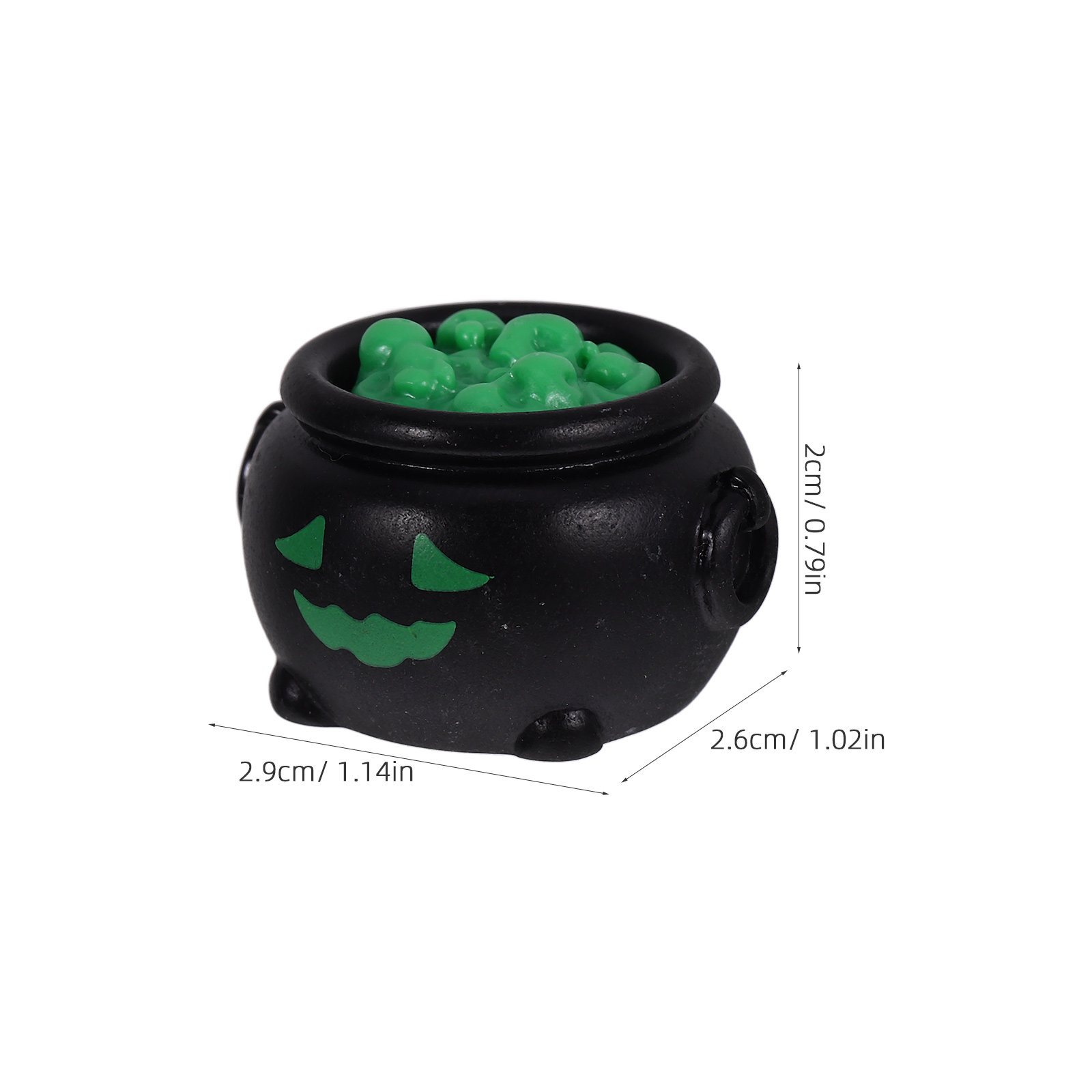 10Pcs Miniature Witch Cauldron - Crafting Resin review and price