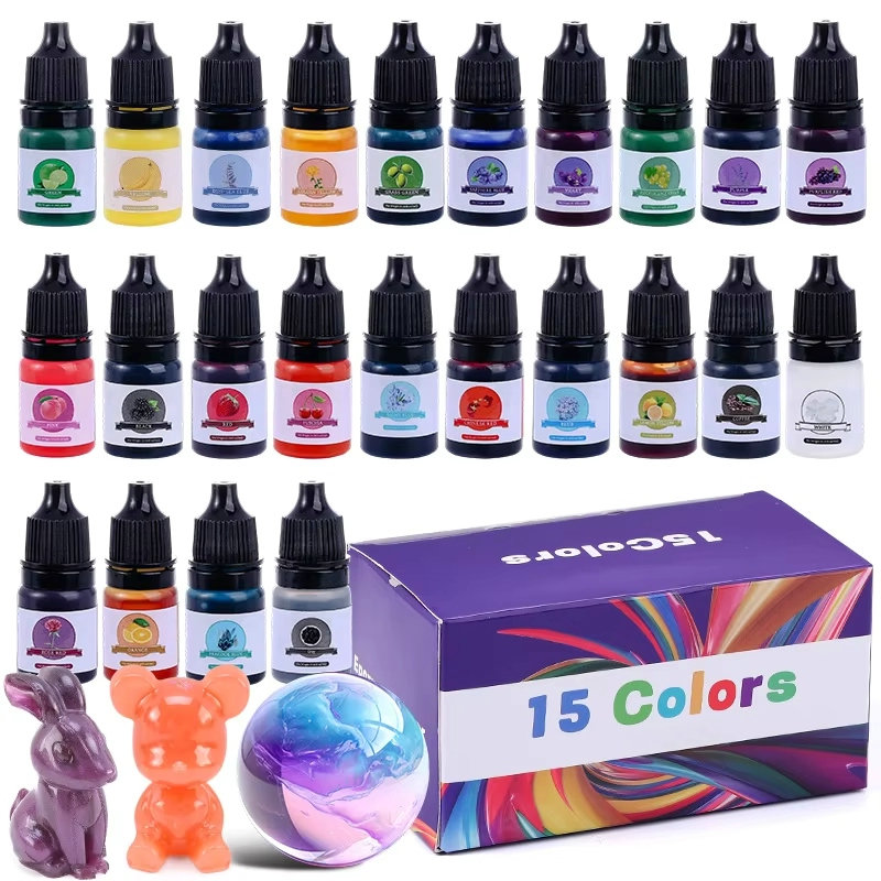Epoxy Resin Color Pigment 24 V - Epoxy Uv Resin Kit review and price