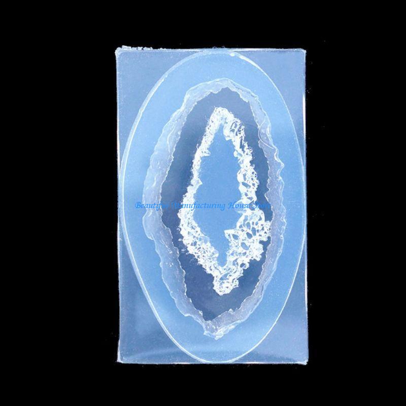 E56A DIY Crystal Rock Cluster  - Geode Mold Silicone review and price