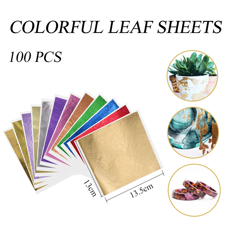 13x13.5cm Black Foil Paper Gol - Gold Foil Flakes review and price