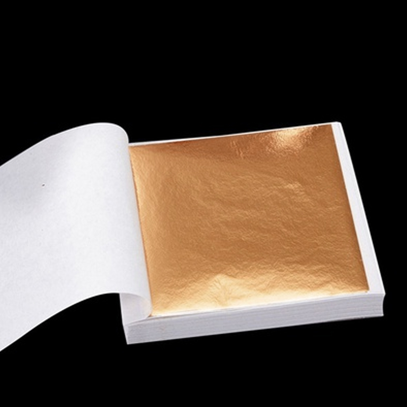 100pcs  Art Craft Design Paper - Gold Foil Flakes review and price