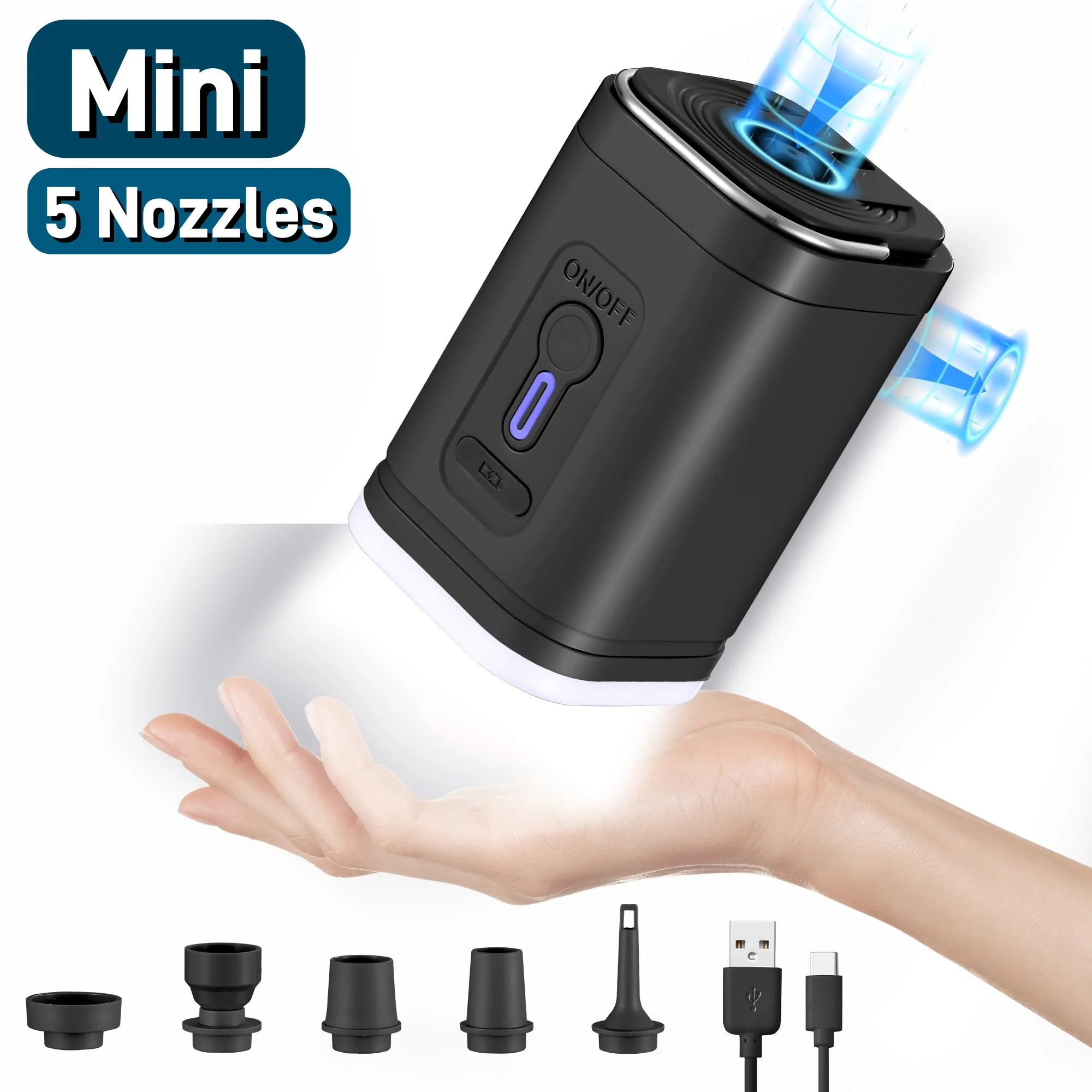 Mini Portable Air Pump with 13 - Vacuum Chamber Small review and price