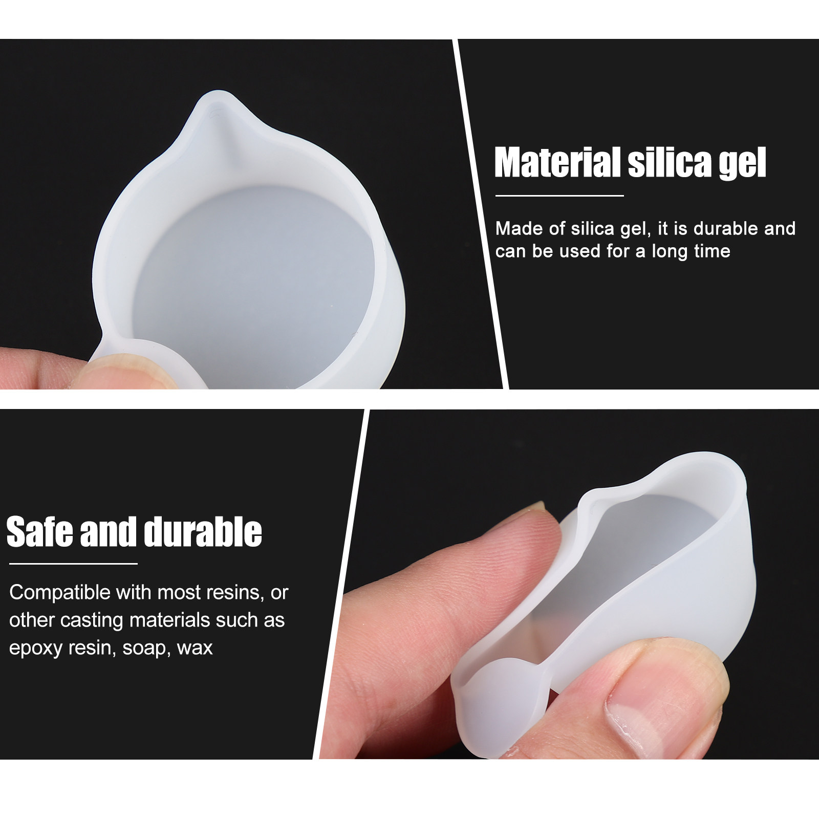 1Set Silicone DIY Epoxy Dispen - Mixing Cup Silicone review and price