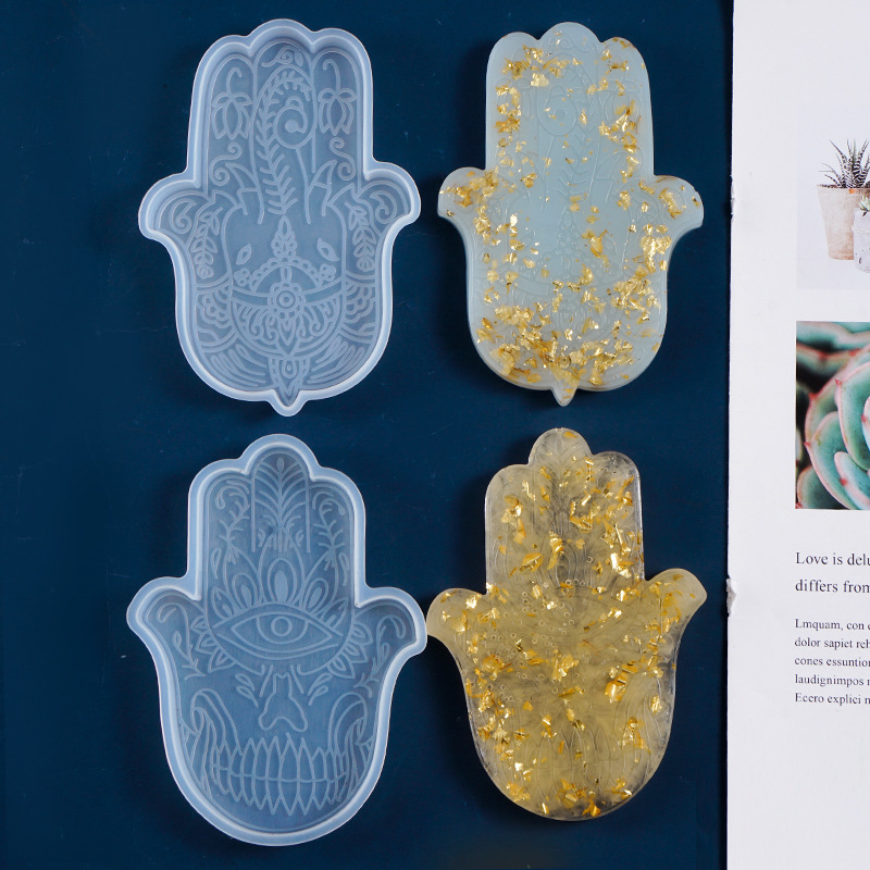 1 Pcs DIY Coaster Hand of Fati - Silicone Mold Tray review and price