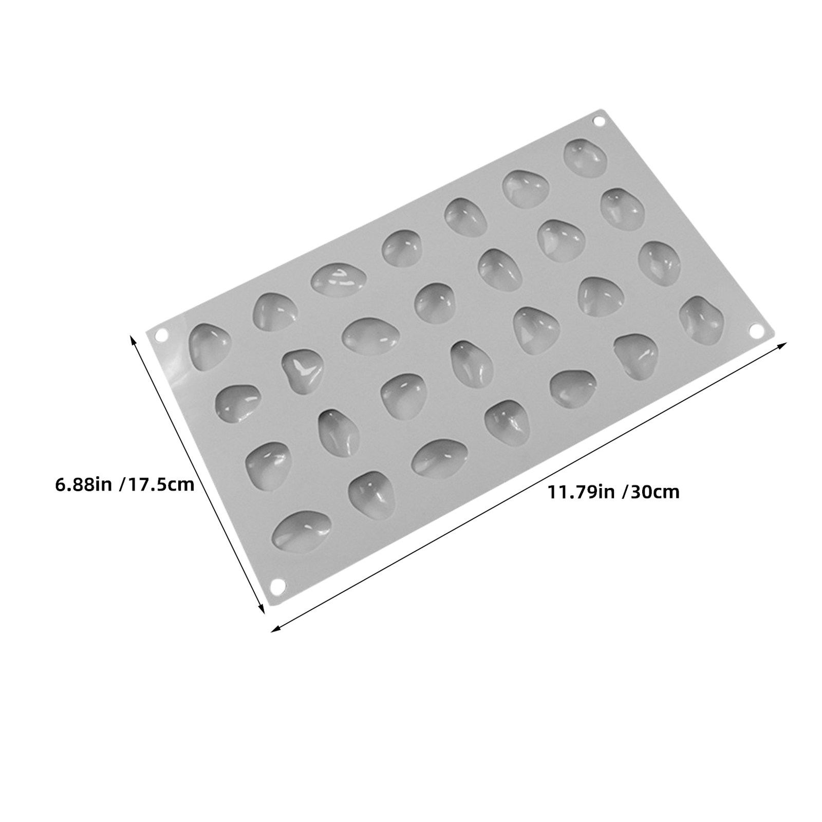 2Pcs Silicone Chocolate Mold P - Silicone Mold Tray review and price
