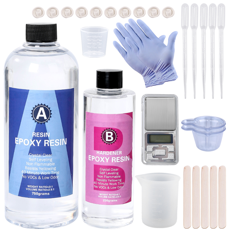 Epoxy Resin Kit Crystal Clear  - Mixing Cup Silicone review and price