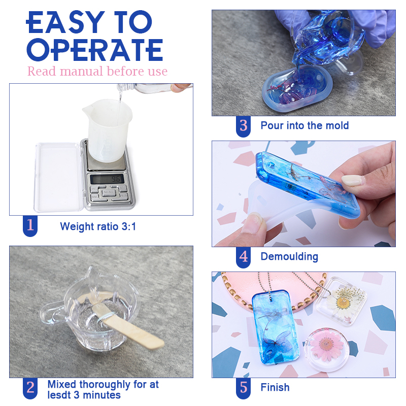 Epoxy Resin Kit Crystal Clear  - Mixing Cup Silicone review and price