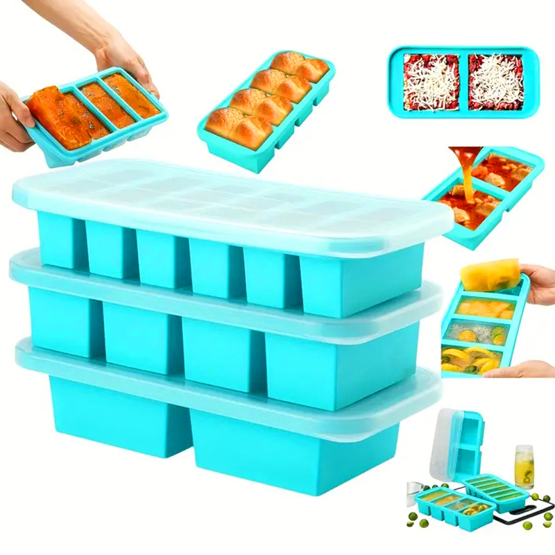2 or 3-piece Silicone Freezer  - Serving Tray Mold review and price