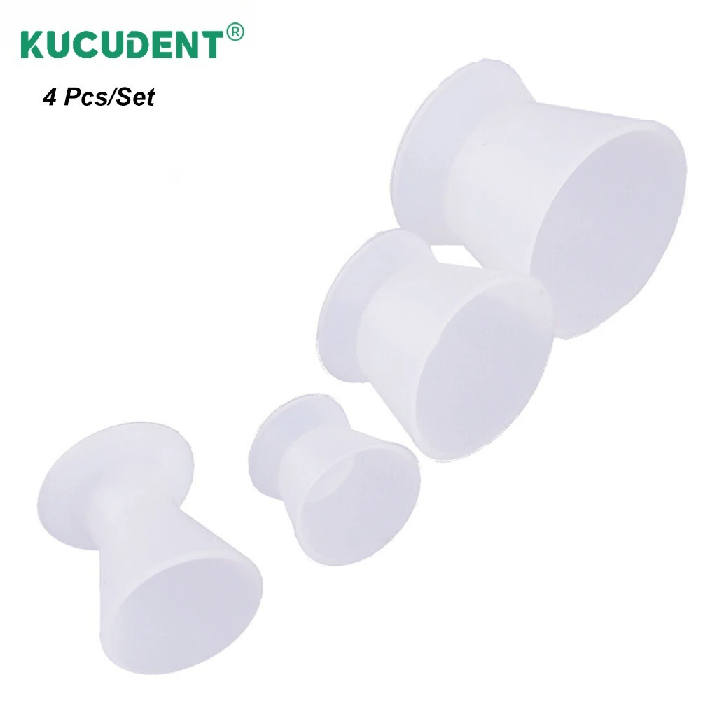 4Pcs/Set Dental Silicone Cup F - Mixing Cup Silicone review and price