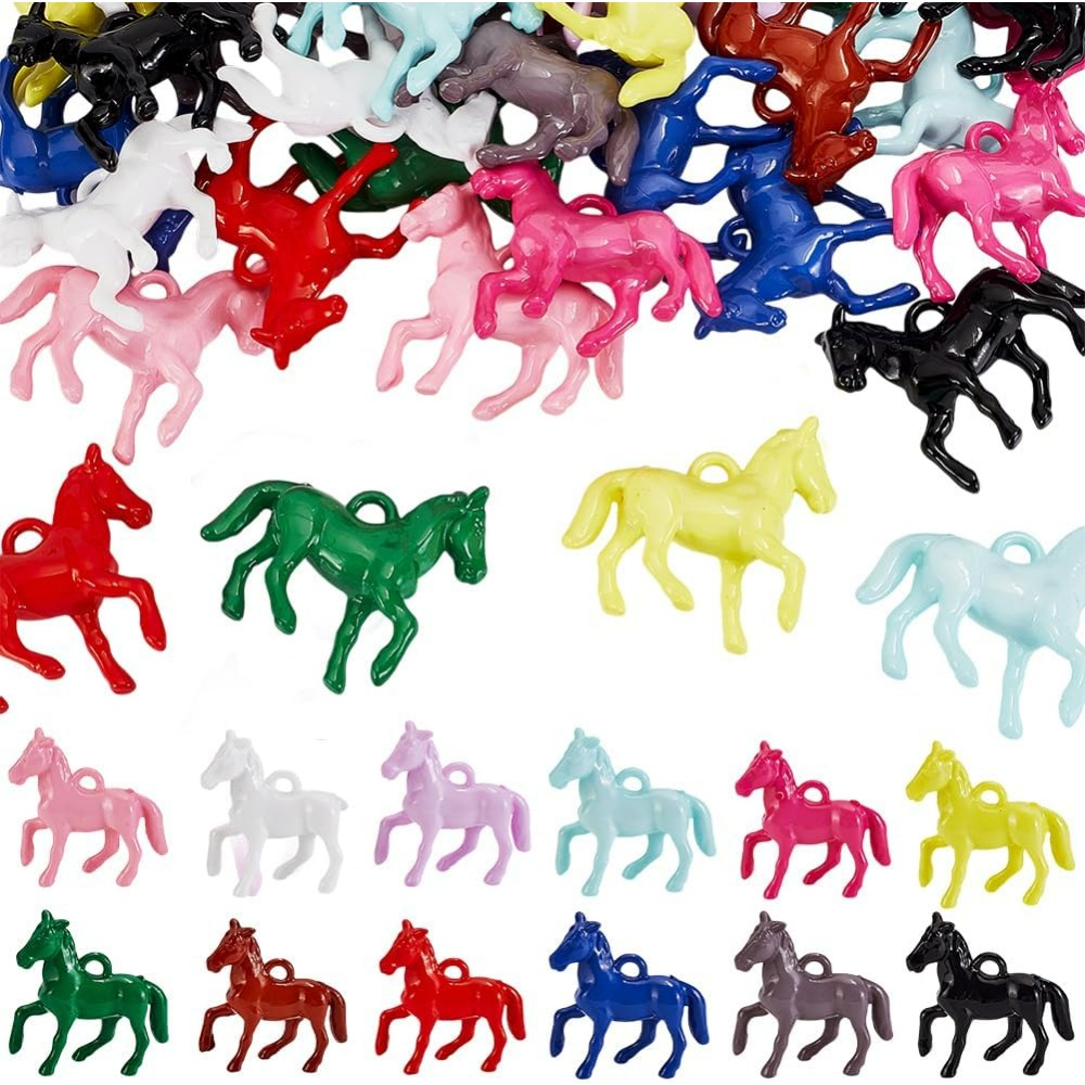 48pcs Opaque Acrylic Pendants  - Crafting Resin review and price