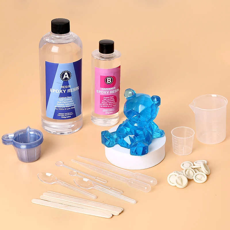 Epoxy Resin Kit Crystal Clear  - Mixing Cup Silicone review and price