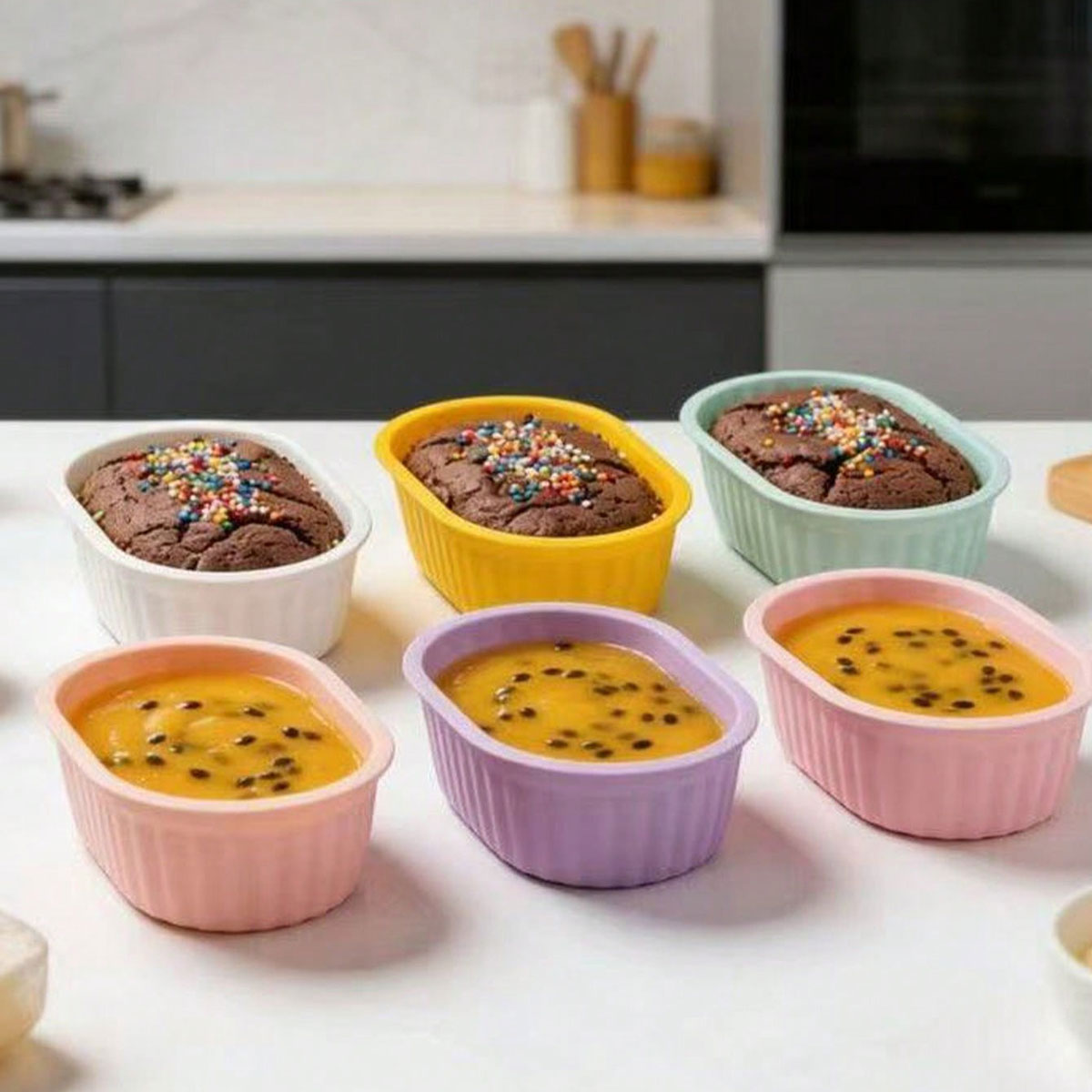 Silicone dessert cup cake mold - Mixing Cup Silicone review and price