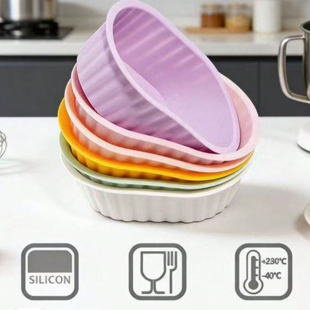 Silicone dessert cup cake mold - Mixing Cup Silicone review and price