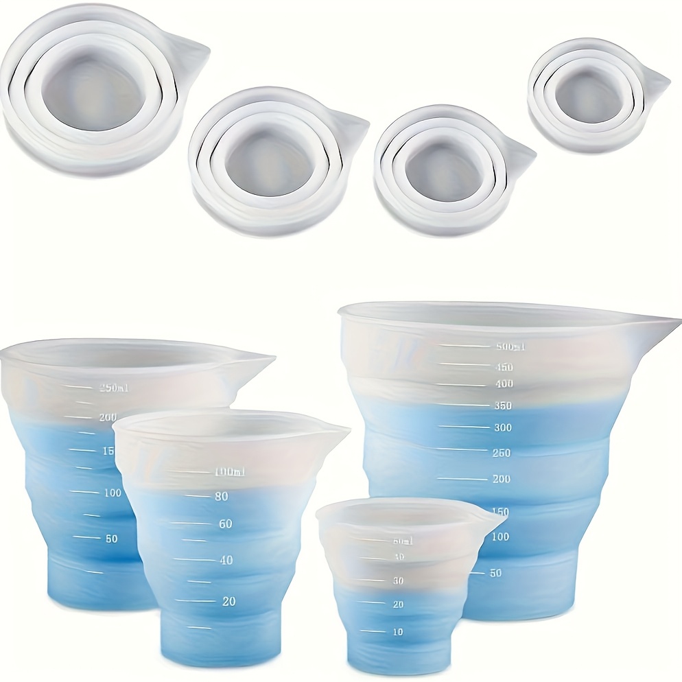 50-500ml Foldable Silicone Mea - Mixing Cup Silicone review and price