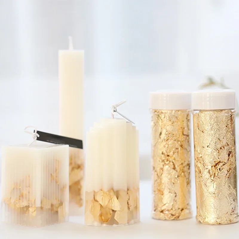 2g/1g Metallic Foil Flakes Gol - Gold Foil Flakes review and price