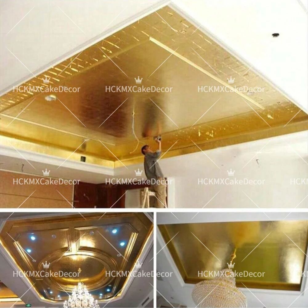 100pcs Imitation Gold Foil She - Gold Foil Flakes review and price
