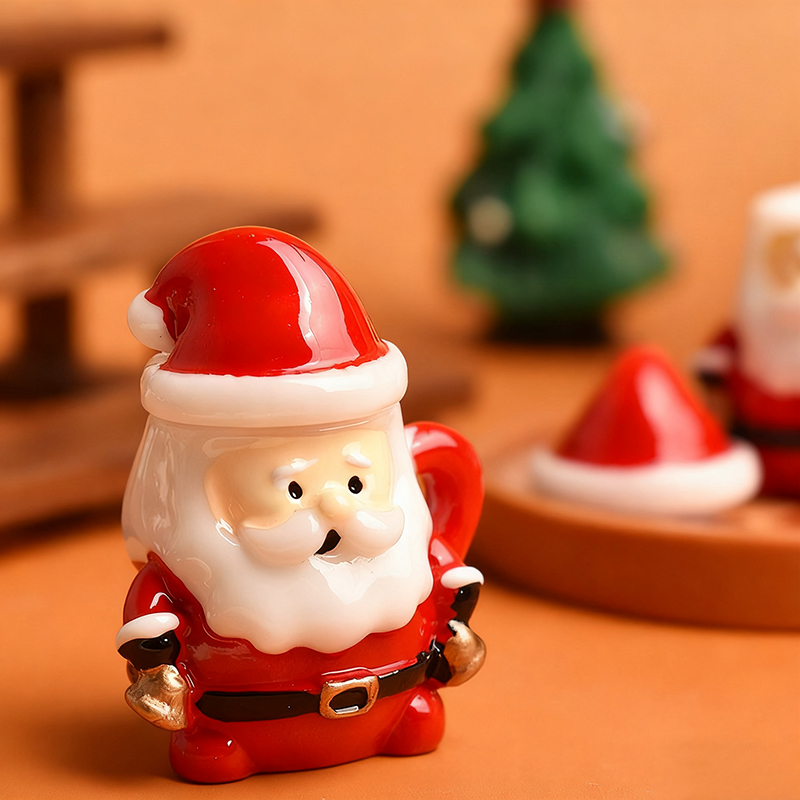 Mini Santa Teacup Ornament - R - Crafting Resin review and price