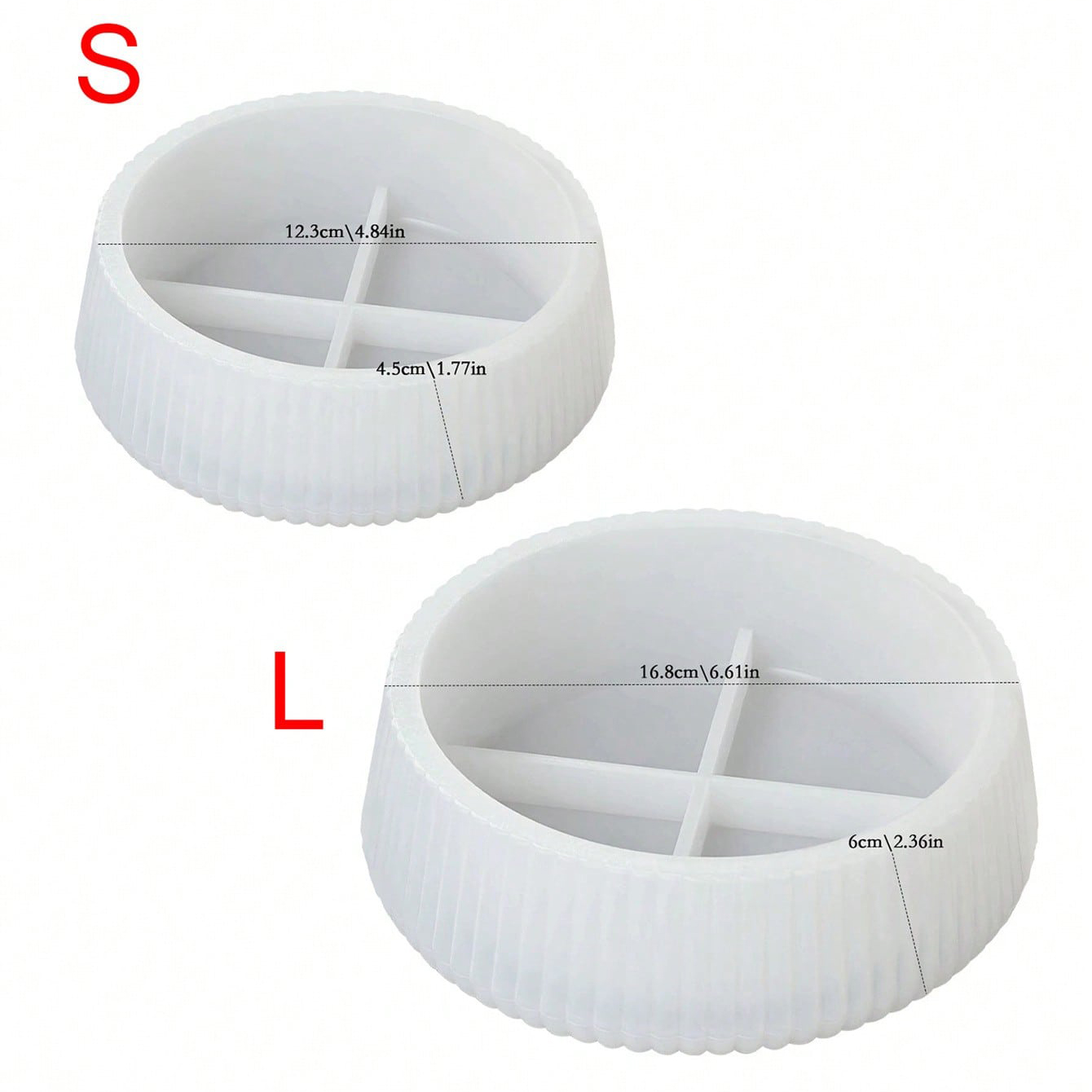 1pc Oversized Round Striped St - Coaster Mold Round review and price