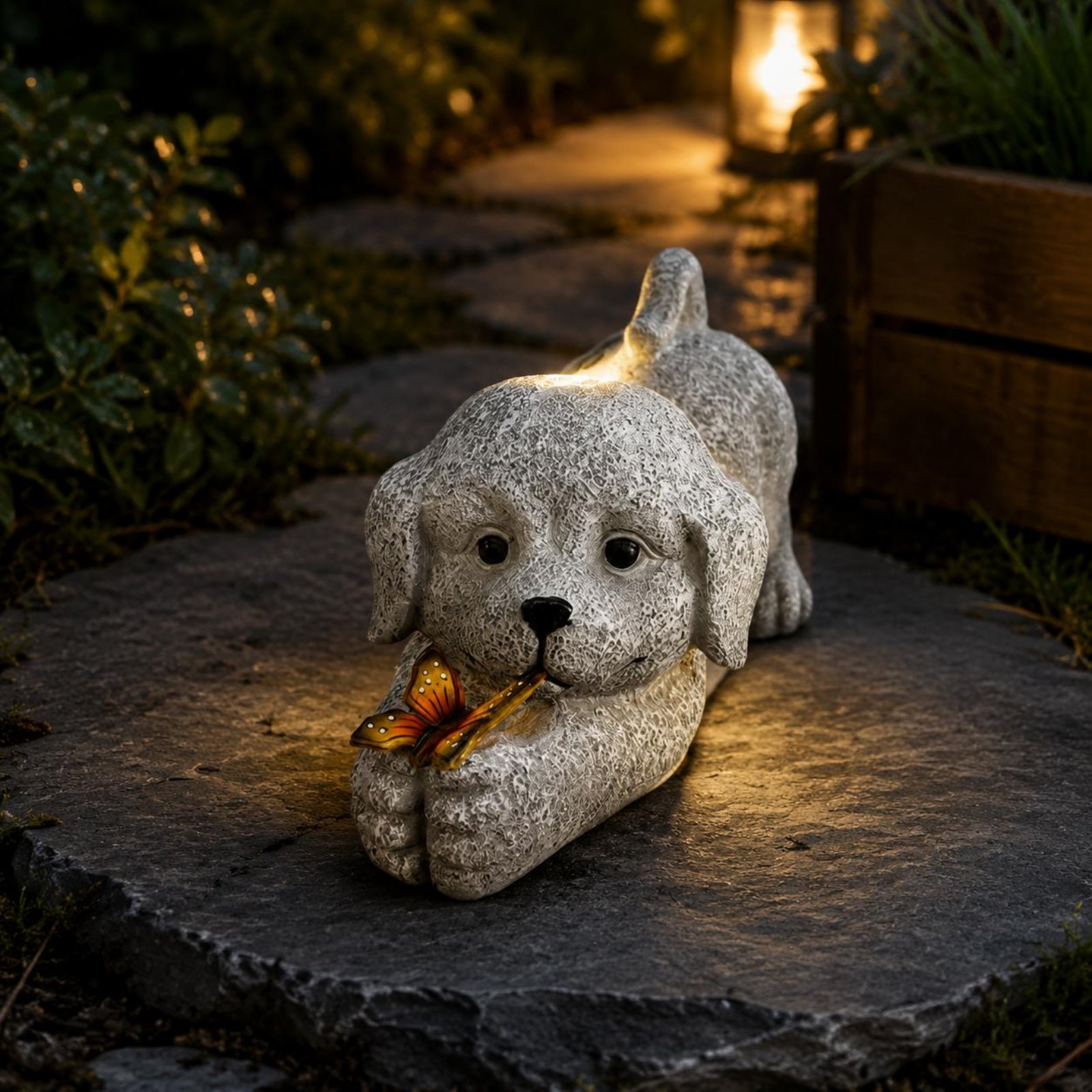 Solar Dog Statue Resin Craft S - Crafting Resin review and price