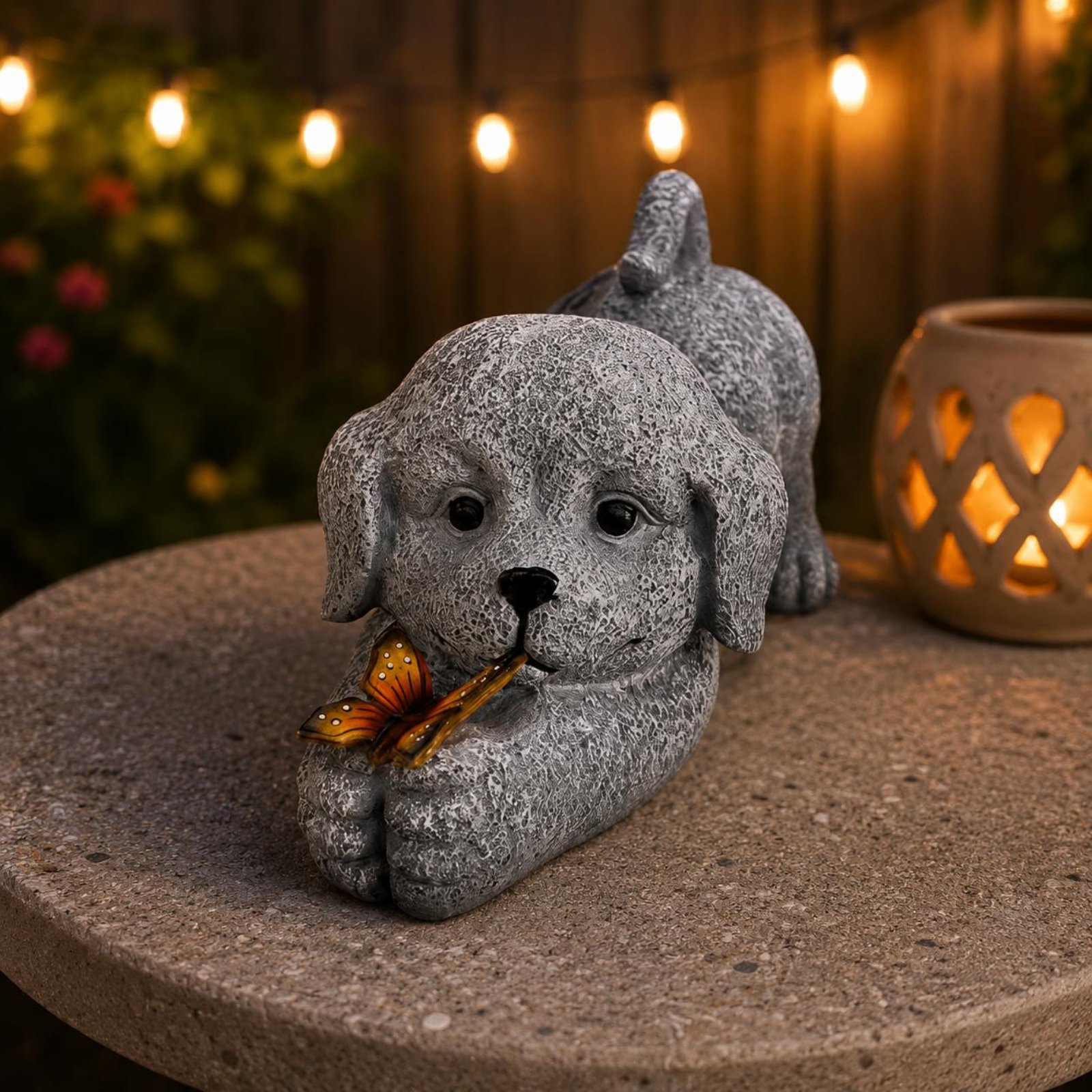 Solar Dog Statue Resin Craft S - Crafting Resin review and price