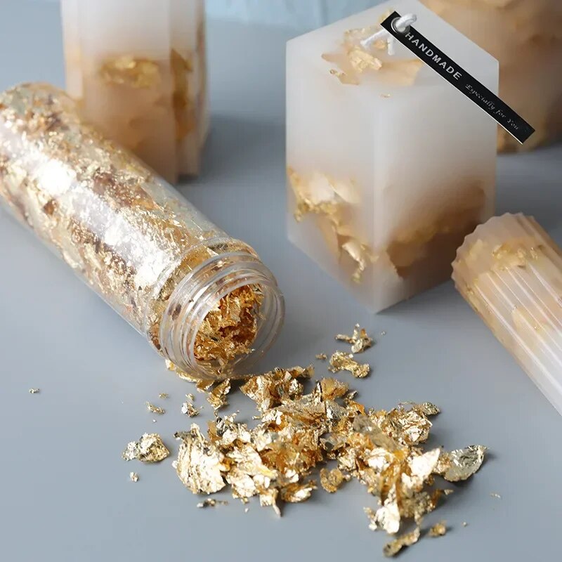 2g/1g Metallic Foil Flakes Gol - Gold Foil Flakes review and price