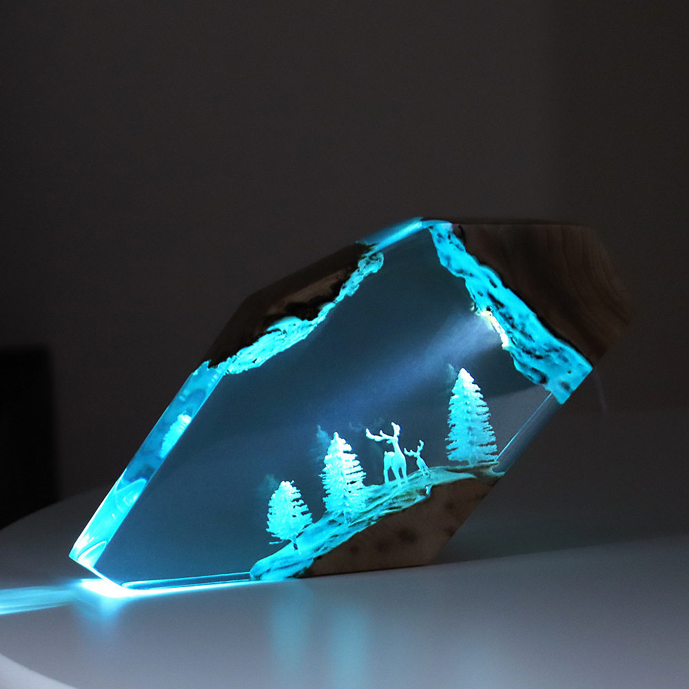 Forest Fairy Deer Desktop Art  - Crafting Resin review and price