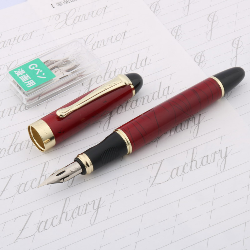 Luxury Jinhao 450 Fountain Pen - Zebra Pen Sarasa review and price
